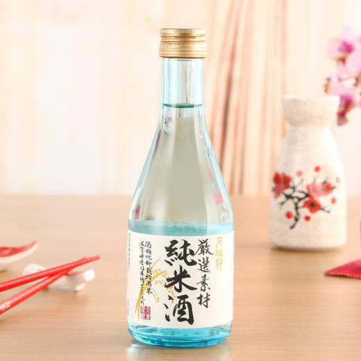 日本月桂冠纯米酒300ml/010020 传统酿造低度酒好米出好酒 商品图0