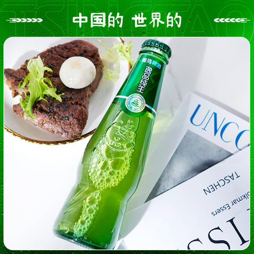 青岛啤酒 逸品纯生218ml*24瓶/箱 商品图1