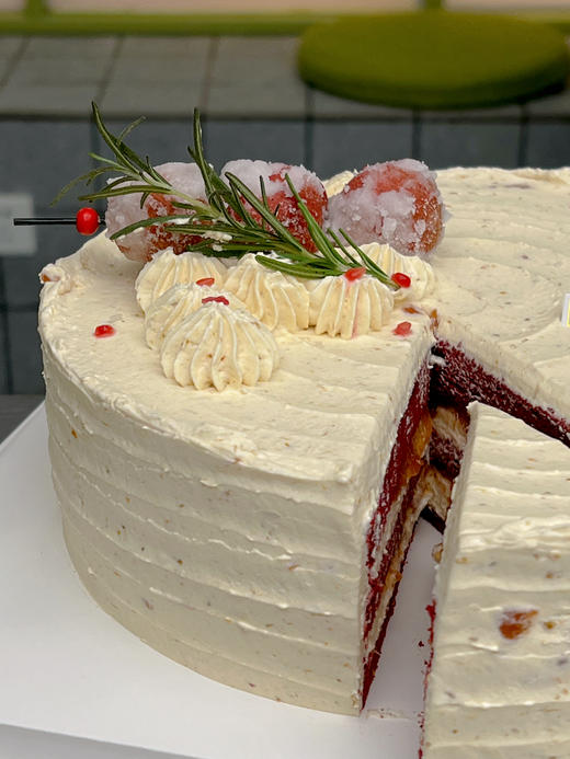 （可定制无蔗糖）山楂奶油蛋糕 / 酸甜味儿，动物奶油清爽不腻 / 秋季限定 商品图2