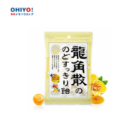 龙角散蜂蜜柠檬生姜味润喉糖69.3g/包