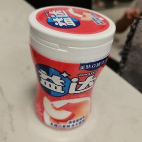 益达木糖醇蜜桃味瓶装40粒56g