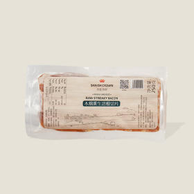 丹麦皇冠木烟熏原切生培根 250g