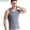 【经典兰精莫代尔】SCHIESSER德国舒雅内衣男士背心纯莫代尔宽肩运动舒适透气T恤上衣35/1777V 商品缩略图2
