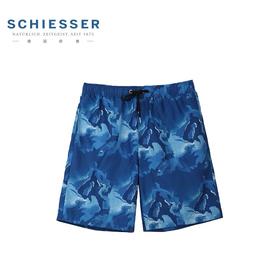 SCHIESSER舒雅专柜正品男沙滩裤男士宽松游泳裤休闲中裤39/19936P