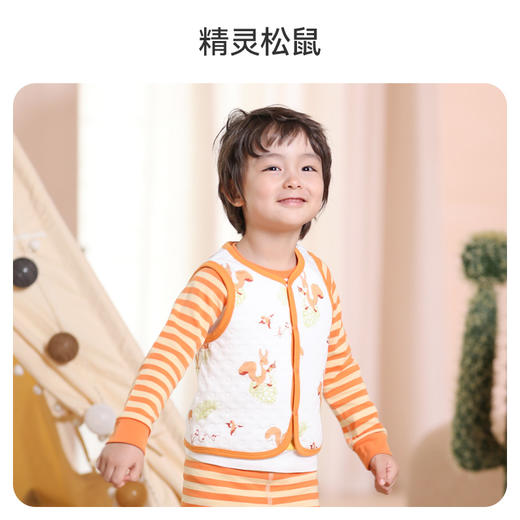 【90-100码 秒杀】ibaby×outlast太空科技恒温竹棉超柔空气层马甲 商品图4