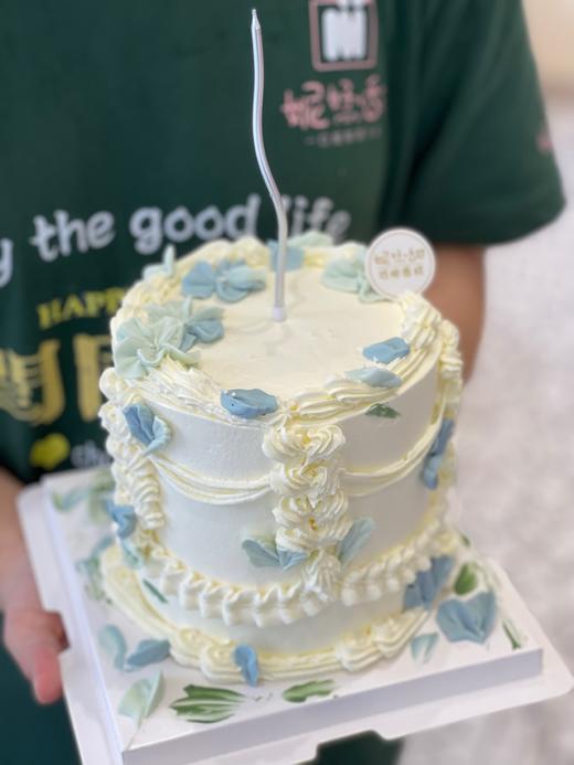 奶油霜刮花复古蛋糕 商品图0