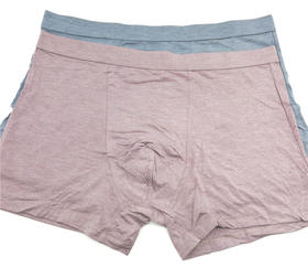 MH竹纤维男士肥佬抑菌平角内裤31235