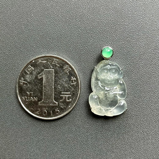 高冰到玻璃种翡翠灵猴献瑞 商品图4