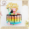 彩虹小熊水果奶油生日蛋糕 商品缩略图1