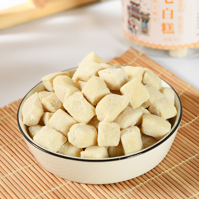 【食品酒水】七白糕250g罐装杏仁百合银耳藕粉山药即食传统糕点八七白糕