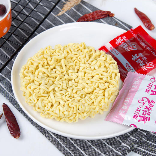 韩国进口三养超辣鸡肉味奶油拌面130g 商品图1
