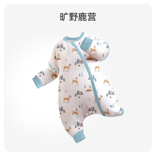 ibaby×outlast太空科技恒温分腿睡袋儿童新生儿宝宝空气层睡衣男女童婴儿防踢被子（适合温度20-24度） 商品图5