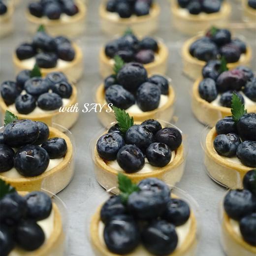 蓝莓鲜果挞派对盒子 Blueberry Tarts 商品图0