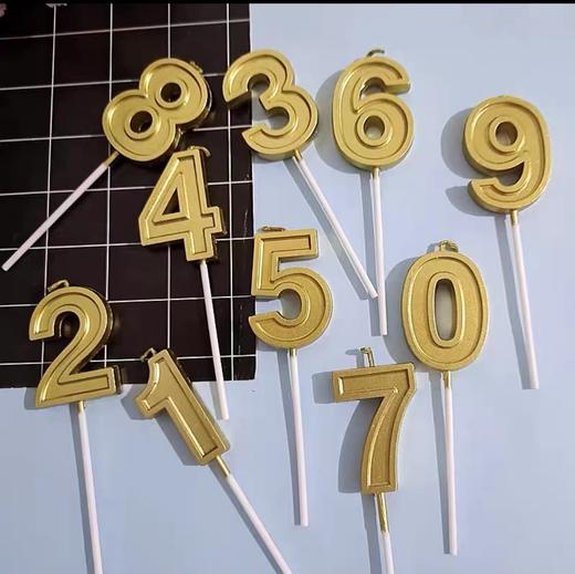数字蜡烛一支 商品图1