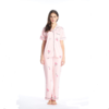 Threegun三枪 【水柔密棉】开襟短袖长裤女士家居套家居服-81516D911 商品缩略图0