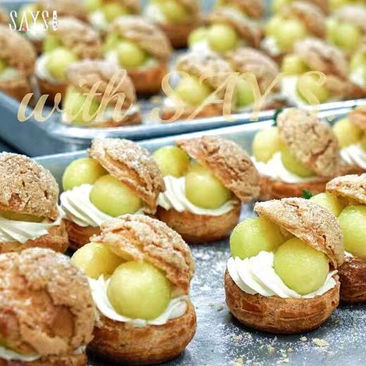玲珑蜜瓜酥皮泡芙盒子 商品图0