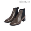 BESSIEIE切尔西一脚蹬靴子 商品缩略图4