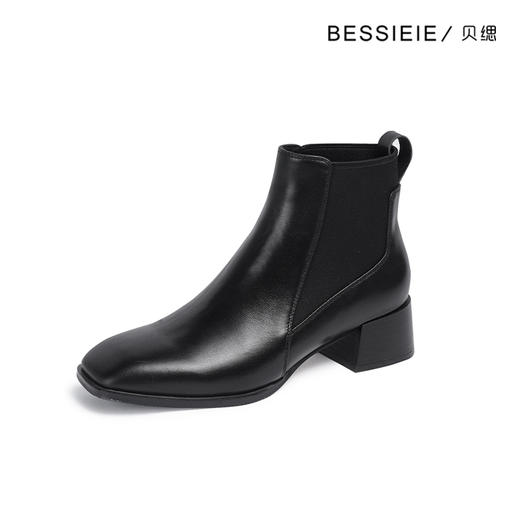 BESSIEIE切尔西一脚蹬靴子 商品图5