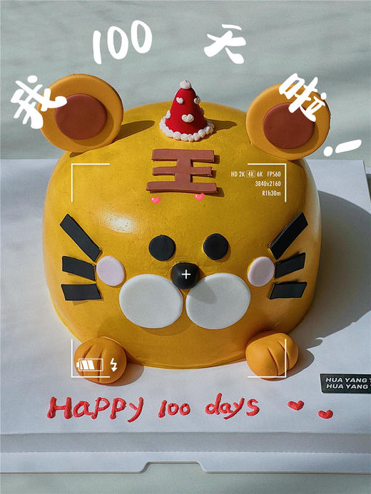 虎头虎脑 · 童趣奶油霜蛋糕 商品图0