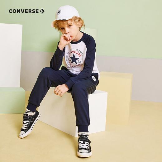 CONVERSE 秋 大童小童 长袖T恤 CNVB-AG-8884 商品图4