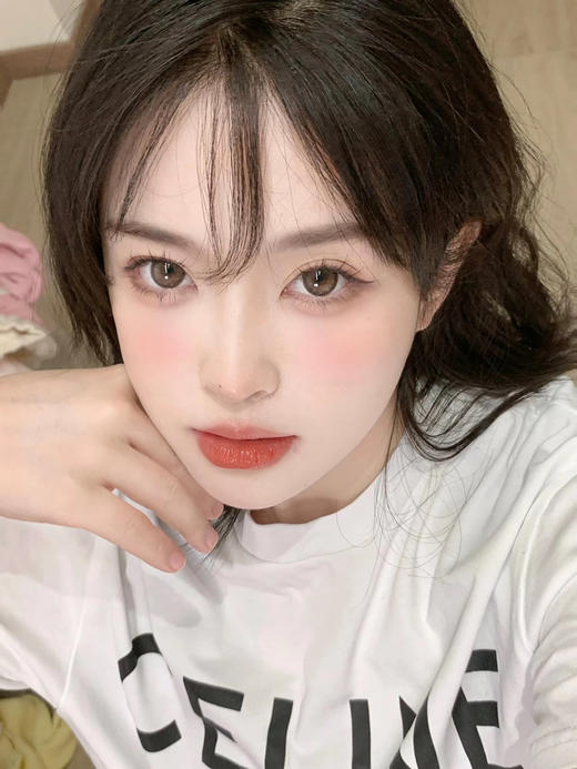 【日抛大直径】PUFF GIRL-冰栗子14.5mm【日抛0-800度 不含525/575】 商品图5