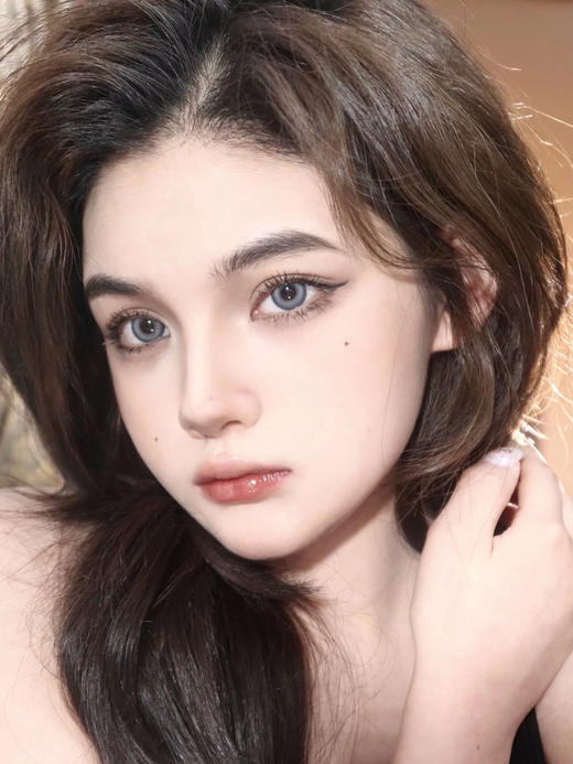 【日抛中直径】PUFF GIRL-甜心布偶-14.2mm【日抛0-800度 不含525/575】 商品图2