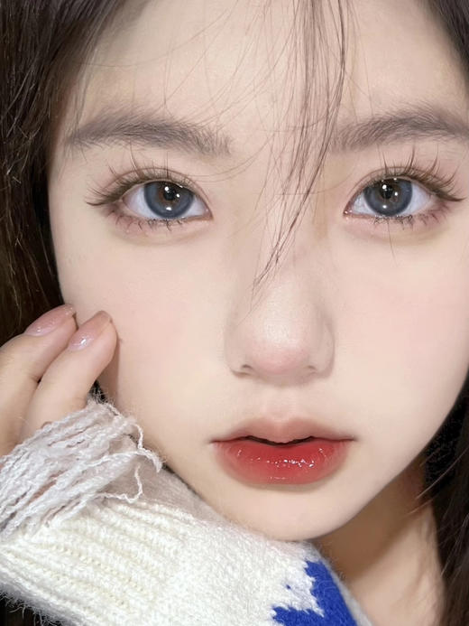 【日抛大直径】PUFF GIRL-蓝胖子14.5mm【日抛0-800度 不含525/575】 商品图3