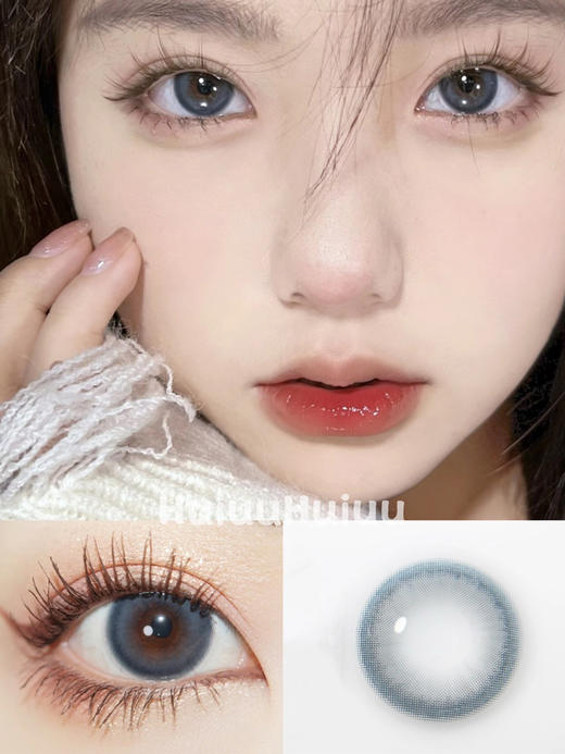 【日抛大直径】PUFF GIRL-蓝胖子14.5mm【日抛0-800度 不含525/575】 商品图0