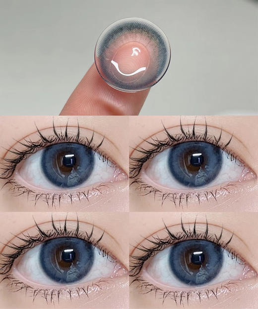 【日抛大直径】PUFF GIRL-蓝胖子14.5mm【日抛0-800度 不含525/575】 商品图5