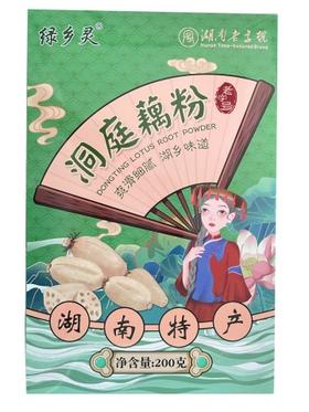 绿乡灵洞庭藕粉200g/盒