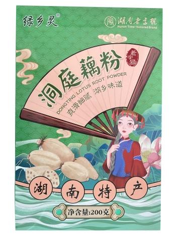 绿乡灵洞庭藕粉200g/盒 商品图0