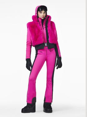 Goldbergh - Hug Bodywarmer pony - pink - 女装 - 背心 - 粉色毛毛