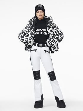 Goldbergh - Carter Jacket forever - black - 女装 - 滑雪夹克 - 黑白花色