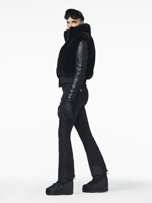 Goldbergh - Hug Bodywarmer - black - 女装 - 背心 - 黑色毛毛 商品图0