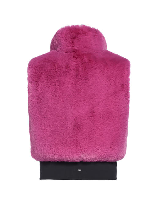 Goldbergh - Hug Bodywarmer pony - pink - 女装 - 背心 - 粉色毛毛 商品图2