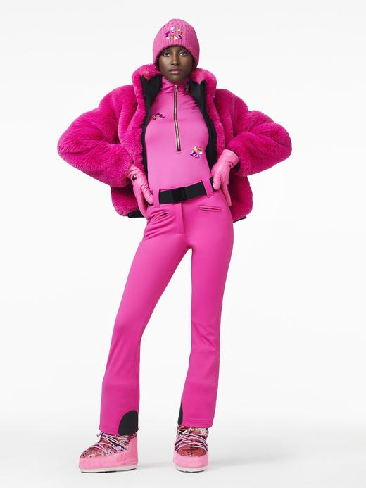 Goldbergh - Victoria Jacket pony - pink - 女装 - 滑雪夹克 - 粉色毛毛 商品图3