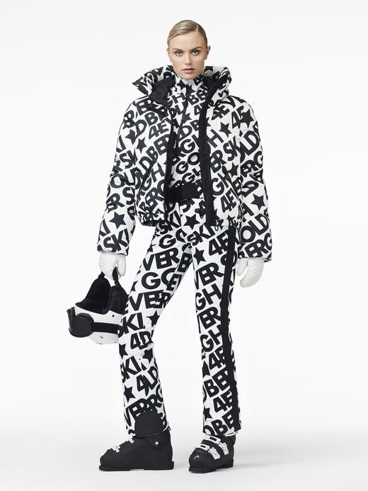 Goldbergh - Carter Jacket forever - black - 女装 - 滑雪夹克 - 黑白花色 商品图1