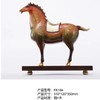 E-YM-FK184胡桃木底座大漆将军马摆件（ 310*120*350） 商品缩略图6