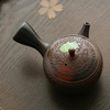 日本进口常滑烧玉龙作窑变丸行樱花纹雕刻急须功夫茶泡茶壶 商品缩略图2