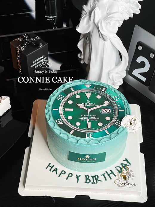 【1105】劳力士绿水鬼手表蛋糕 商品图4