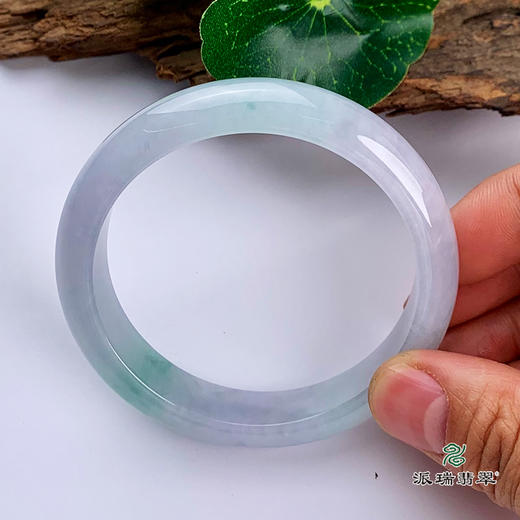派瑞翡翠 翡翠手镯 糯种 绿色 商品图1