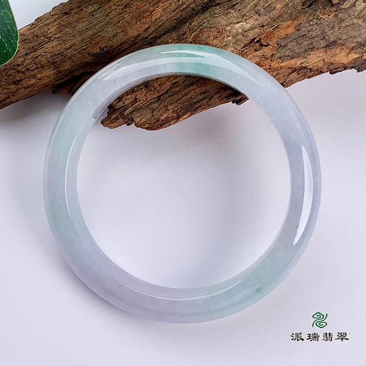 派瑞翡翠 翡翠手镯 糯种 绿色 商品图2