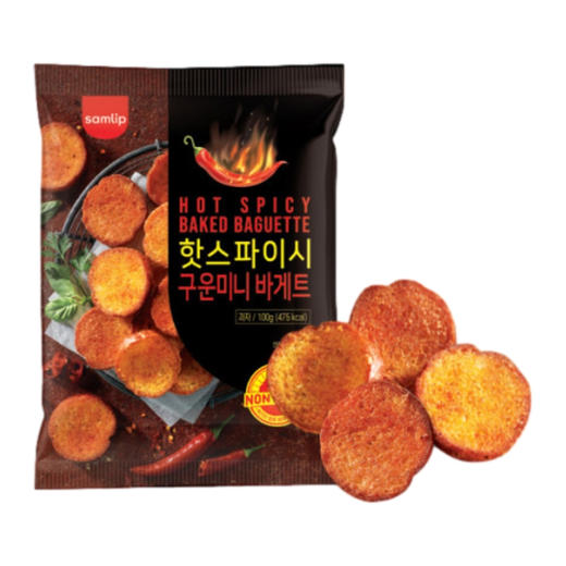 삼립 핫스파이시구운미니바게트100g 商品图0