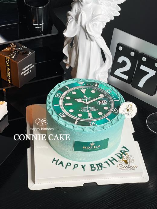 【1105】劳力士绿水鬼手表蛋糕 商品图3