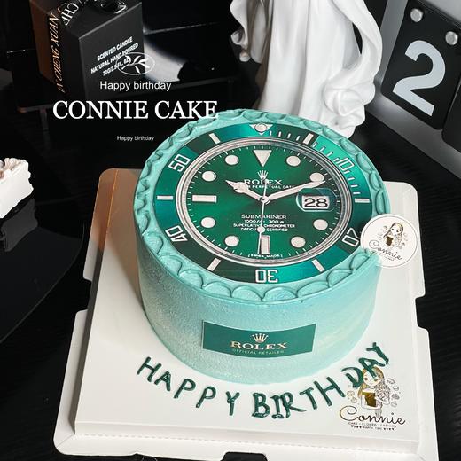 【1105】劳力士绿水鬼手表蛋糕 商品图0