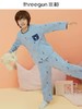 Threegun三枪 【舒肤棉】男童开襟圆领长袖长裤儿童亲子家居服家居套-81647D911 商品缩略图1
