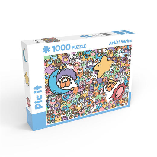 pic it 王香蕉联名拼图法斗挑战PITCKS74121 商品图0