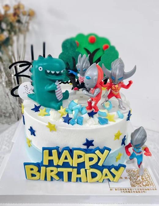 男孩蛋糕4（下单现做，根据排单2-3小时） 商品图0