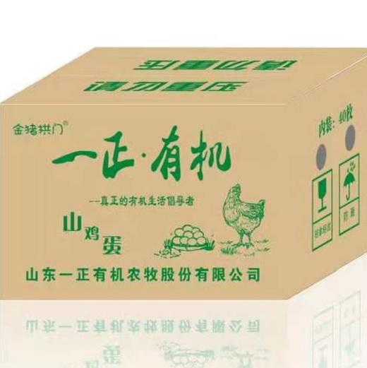 一正有机山鸡蛋 40枚/件  山间梯田放养，美味，安全，营养，新鲜 商品图0
