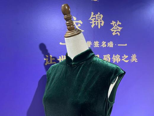 25BWOL9905无袖丝绒连衣裙JW1039 商品图3